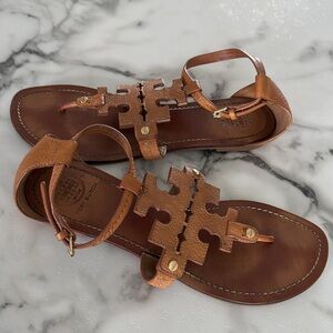 Tory Burch Leather Sandals Size 9.5